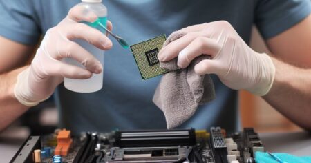 How to Clean Thermal Paste off CPU?